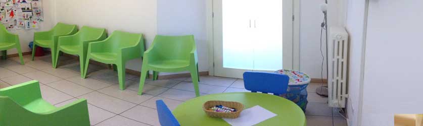 Sala d'attesa ce spazio ricreativ per bambini